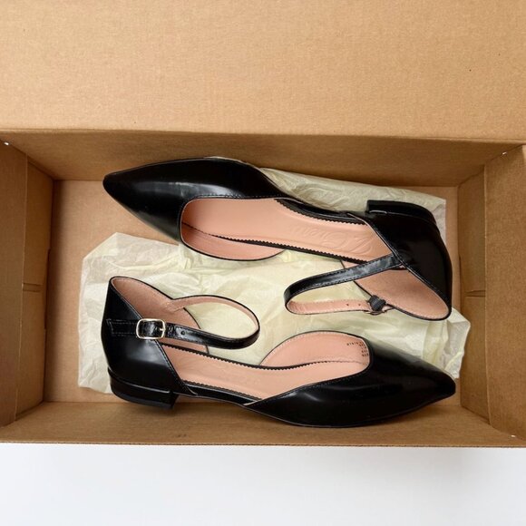 J Crew Pointed-toe flats in spazzolato leather Size 5.5 - Picture 6 of 6